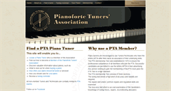 Desktop Screenshot of pianotuner.org.uk